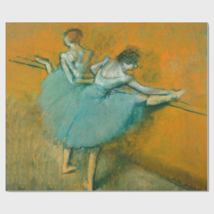 Edgar Degas Dansers aan de Barre Print: Balletkuns Cadeaupapier