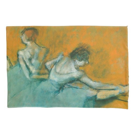 Edgar Degas Dansers aan de Barre Print: Balletkuns Kussensloop (Voorkant)