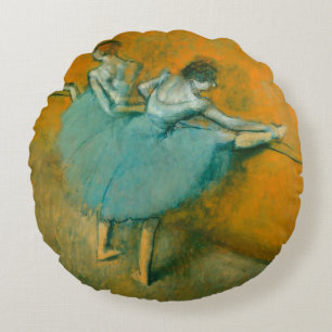 Edgar Degas Dansers aan de Barre Print: Balletkuns Rond Kussen