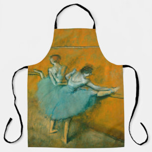 Edgar Degas Dansers aan de Barre Print: Balletkuns Schort