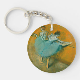 Edgar Degas Dansers aan de Barre Print: Balletkuns Sleutelhanger