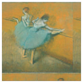 Edgar Degas Dansers aan de Barre Print: Balletkuns Stof (Close Up)