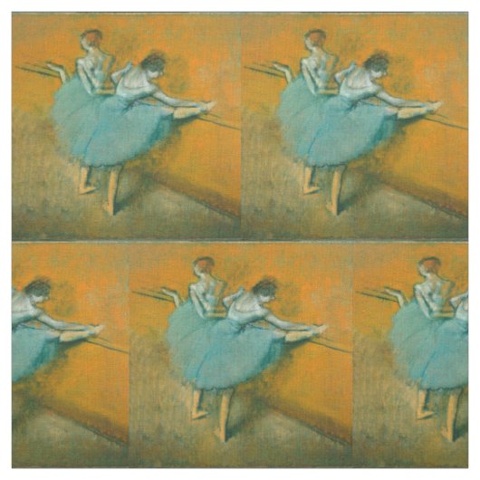 Edgar Degas Dansers aan de Barre Print: Balletkuns Stof (Swatch)