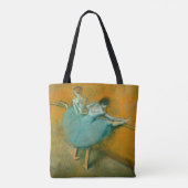 Edgar Degas Dansers aan de Barre Print: Balletkuns Tote Bag (Achterkant)