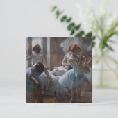 Edgar Degas - Dansers Bedankkaart (Staand voorkant)