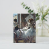 Edgar Degas Dansers Briefkaart (Staand voorkant)
