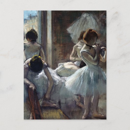 Edgar Degas Dansers Briefkaart (Voorkant)