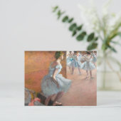 Edgar Degas - dansers die een trap beklimmen Briefkaart (Staand voorkant)