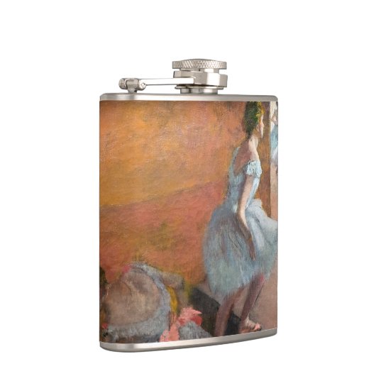 Edgar Degas - dansers die een trap beklimmen Heupfles (Rechts)