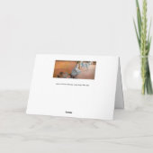 Edgar Degas - dansers die een trap beklimmen Kaart (Achterkant)