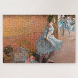 Edgar Degas - dansers die een trap beklimmen Legpuzzel