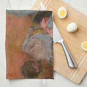 Edgar Degas - dansers die een trap beklimmen Theedoek (Quarter Fold)