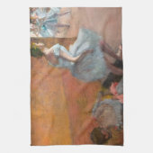 Edgar Degas - dansers die een trap beklimmen Theedoek (Verticaal)