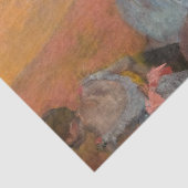 Edgar Degas - dansers die een trap beklimmen Tissuepapier (Detail)