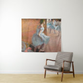 Edgar Degas - dansers die een trap beklimmen Wandkleed (In Situ (horizontaal))
