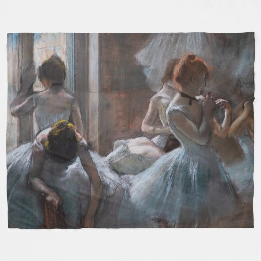 Edgar Degas - Dansers Fleece Deken (Voorkant (Horizontaal))