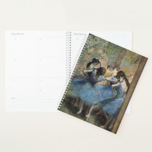 Edgar Degas - dansers in blauw Planner (Display)