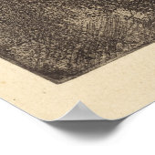 Edgar Degas dansers in de ketchkunst van Wings Poster (Hoek)