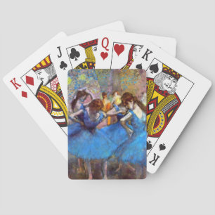 Edgar Degas - Dansers in het Blauw - Ballet Dansli Pokerkaarten