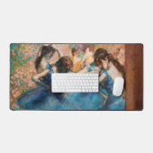 Edgar Degas - Dansers in het blauw Bureaumat (Keyboard & Muis)