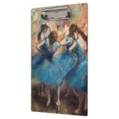 Edgar Degas - Dansers in het blauw Klembord (Links)