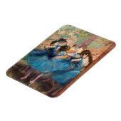 Edgar Degas - Dansers in het blauw Magneet (Linkerzijde)
