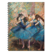 Edgar Degas - Dansers in het blauw Notitieboek (Voorkant)