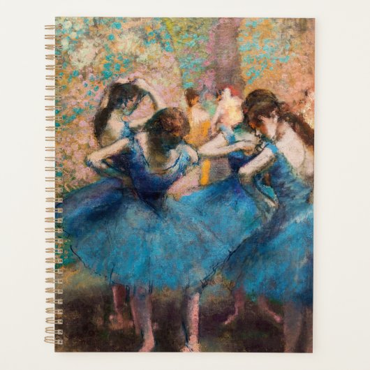 Edgar Degas - Dansers in het blauw Planner (Voorkant)