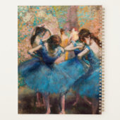 Edgar Degas - Dansers in het blauw Planner (Achterkant)