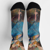 Edgar Degas - Dansers in het blauw Sokken (Top)