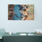 Edgar Degas - Dansers in het blauw Spandoek (Beurs)