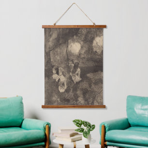 Edgar Degas dansers in het wingensetwerk Hangend Wandkleed