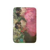 Edgar Degas - dansers in roze Badmat (Voorkant Verticaal)