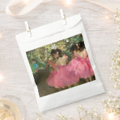 Edgar Degas - dansers in roze Bedankzakje (Geknipt)