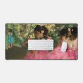 Edgar Degas - dansers in roze Bureaumat (Keyboard & Muis)