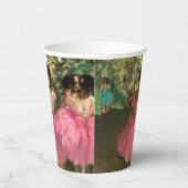 Edgar Degas - dansers in roze Papieren Bekers (Rechts)
