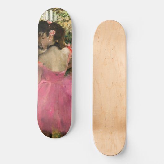 Edgar Degas - dansers in roze Persoonlijk Skateboard (Voorkant)