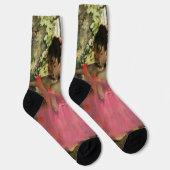 Edgar Degas - dansers in roze Sokken (Rechts)