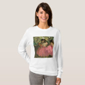 Edgar Degas - dansers in roze T-shirt (Voorkant volledig)