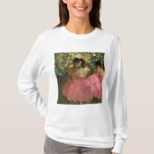 Edgar Degas - dansers in roze T-shirt (Voorkant)
