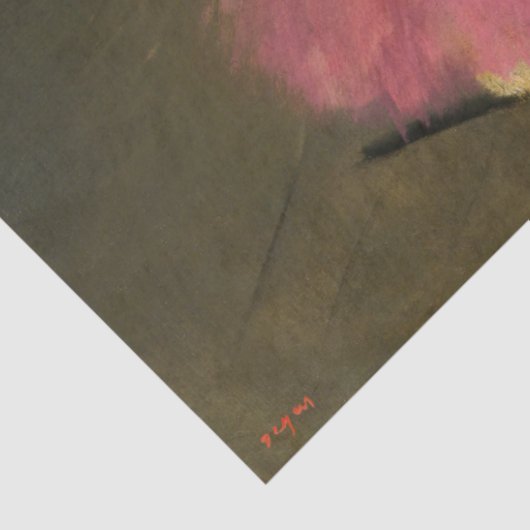 Edgar Degas - dansers in roze Tissuepapier (Detail)
