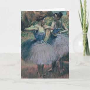 Edgar Degas   Dansers in Viooltje Kaart