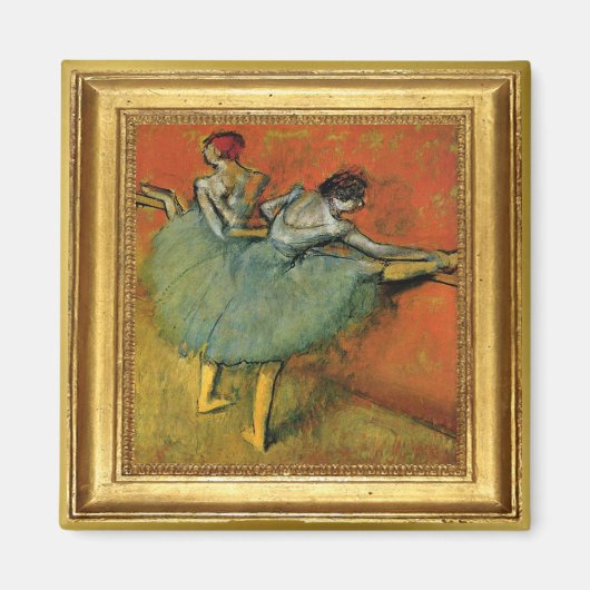 Edgar Degas Dansers Kunstwerkmagneet Magneet (Voorkant)