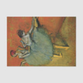 Edgar Degas | dansers op de balie Tissuepapier (Voorkant)
