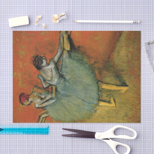 Edgar Degas | dansers op de balie Tissuepapier (Craft)