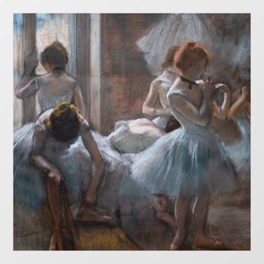 Edgar Degas - Dansers Raamsticker (Vel)