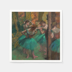 Edgar Degas - Dansers, Roze en Groen Servet