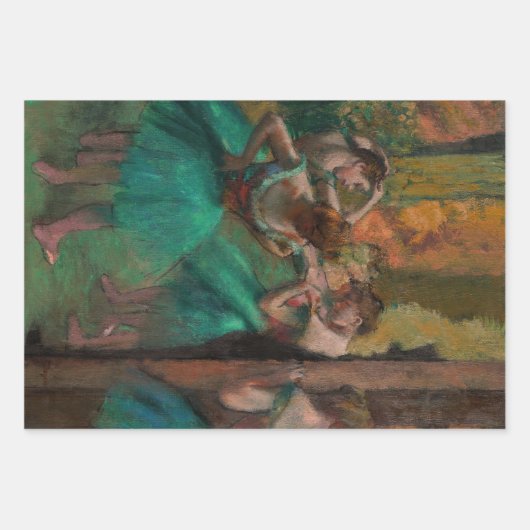 Edgar Degas - Dansers Selectie Inpakpapier Vel (Voorkant 3)