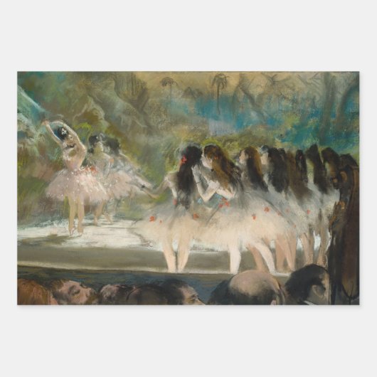 Edgar Degas - Dansers Selectie Inpakpapier Vel (Voorkant)