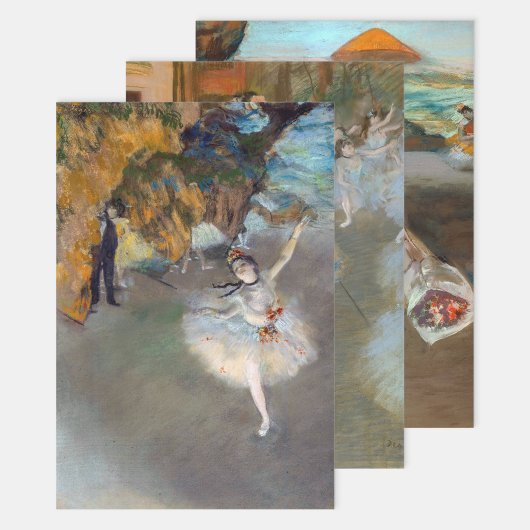 Edgar Degas - Dansers Selectie Inpakpapier Vel